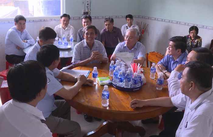 Sở Nông nghiệp thăm một số nơi có sản phẩm OCOP ở Mỹ Tú