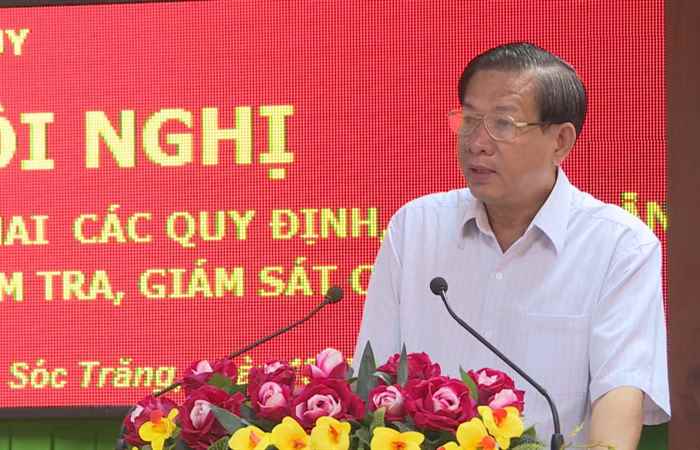 Hội nghị trực tuyến  quán triệt, triển khai các quy định, hướng dẫn về công tác kiểm tra giám sát của Đảng 