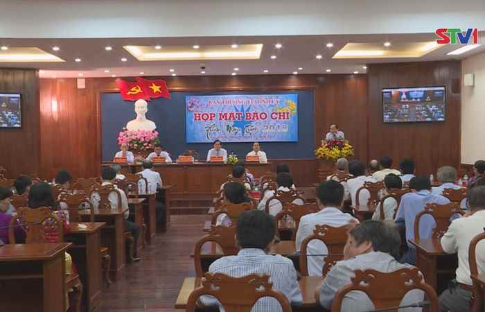 Sóc Trăng họp mặt báo chí xuân Mậu Tuất năm 2018 