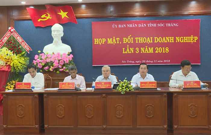 Họp mặt, đối thoại doanh nghiệp lần thứ 3 năm 2018