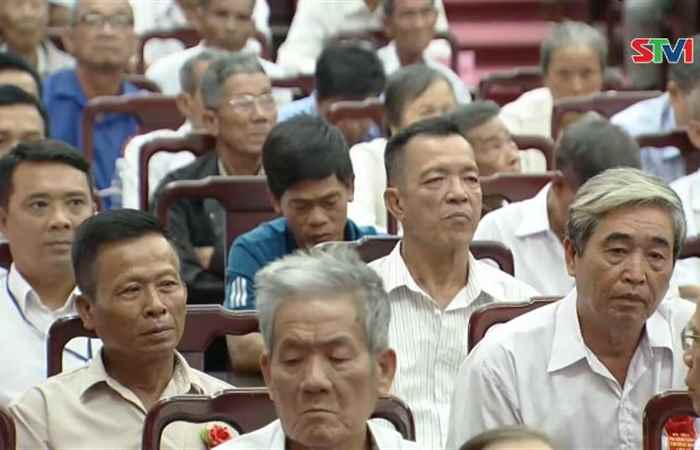 Sóc Trăng: Họp mặt người có công tiêu biểu nhân dịp kỷ niệm 70 năm Ngày Thương binh Liệt sĩ 27/7 