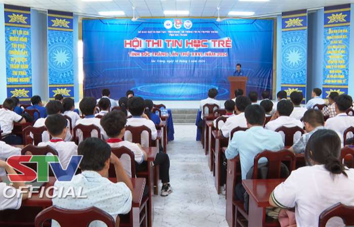 Sóc Trăng: Khai mạc hội thi Tin học trẻ lần thứ 26 năm 2024