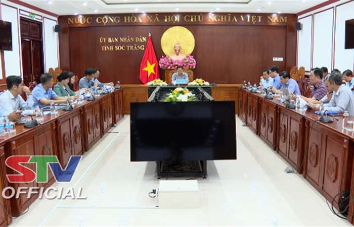 Sóc Trăng: Lãnh đạo UBND tỉnh nghe báo cáo đề xuất các công trình khánh thành chào mừng Quốc khánh 2-9