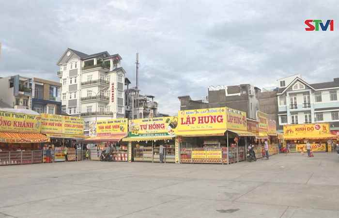 Sóc Trăng - nhộn nhịp thị trường bánh Trung thu