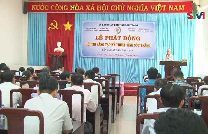 Sóc Trăng: Phát động Hội thi Sáng tạo kỹ thuật tỉnh Sóc Trăng lần thứ XI  