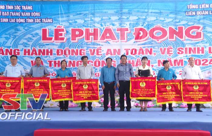Sóc Trăng phát động Tháng Công nhân, Tháng hành động về an toàn, vệ sinh lao động năm 2024