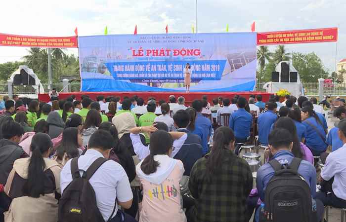 Sóc Trăng phát động “Tháng hành động về an toàn, vệ sinh lao động” năm 2019