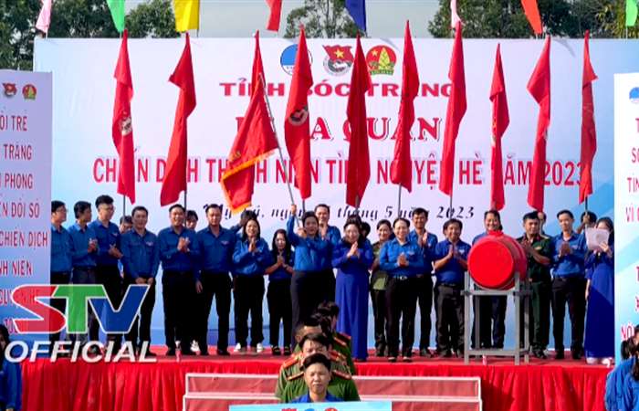 Sóc Trăng ra quân Chiến dịch Thanh niên tình nguyện hè năm 2023