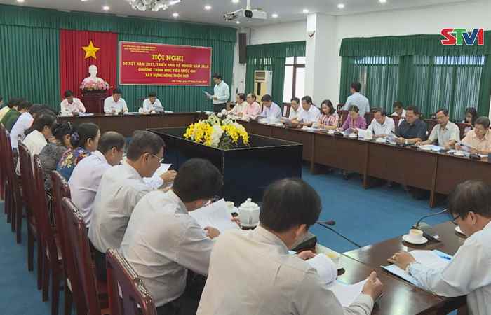 Sóc Trăng sơ kết thực hiện chương trình mục tiêu quốc gia xây dựng nông thôn mới  