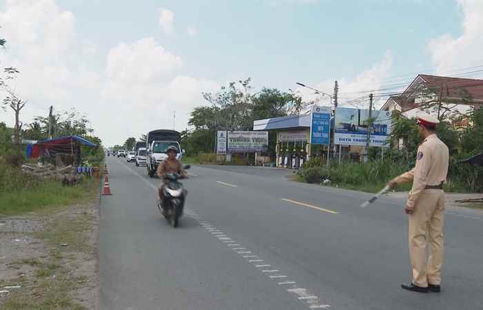 Sóc Trăng tăng cường xử lý hành vi vi phạm giao thông ( 20-03-2023)