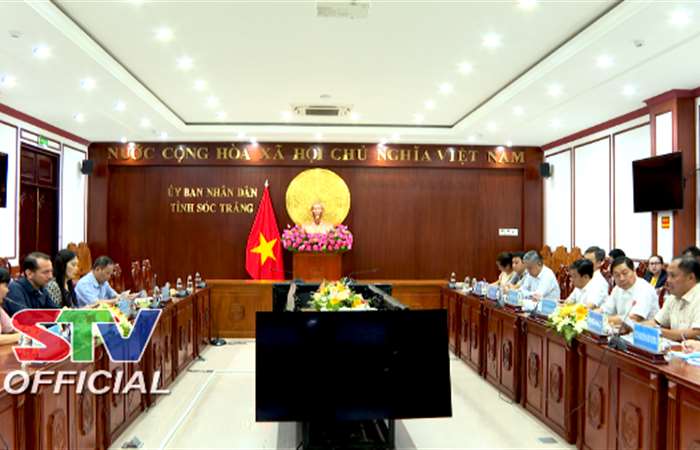 Sóc Trăng thống nhất thực hiện các Chương trình, Dự án của Tổ chức GIZ về liên kết vùng, quy hoạch thoát nước đô thị