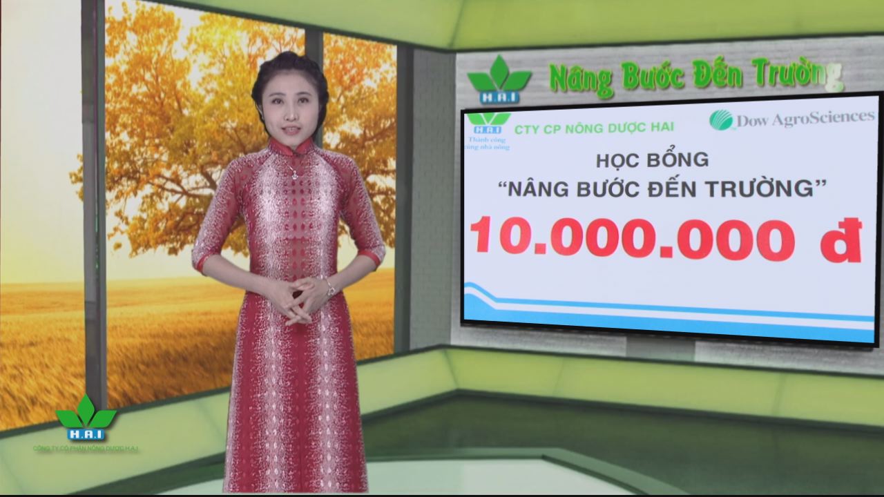 Nông dược HAI nâng bước đến trường 31-01-2017