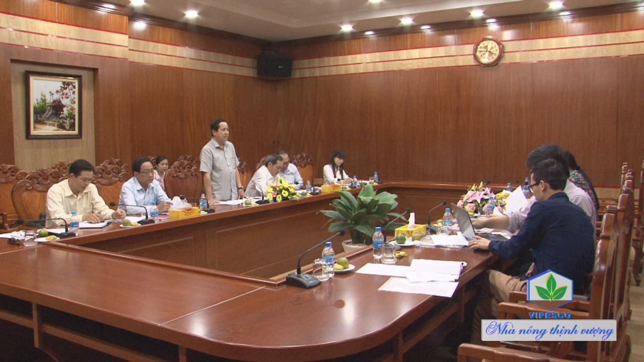 Lãnh đạo UBND tỉnh Sóc Trăng làm việc với Đoàn công tác của Bộ Thông tin và Truyền thông