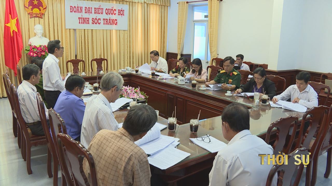 Đoàn ĐBQH tỉnh Sóc Trăng đóng góp ý kiến cho Dự thảo Luật Quản lý, sử dụng vũ khí, vật liệu nổ và công cụ hỗ trợ