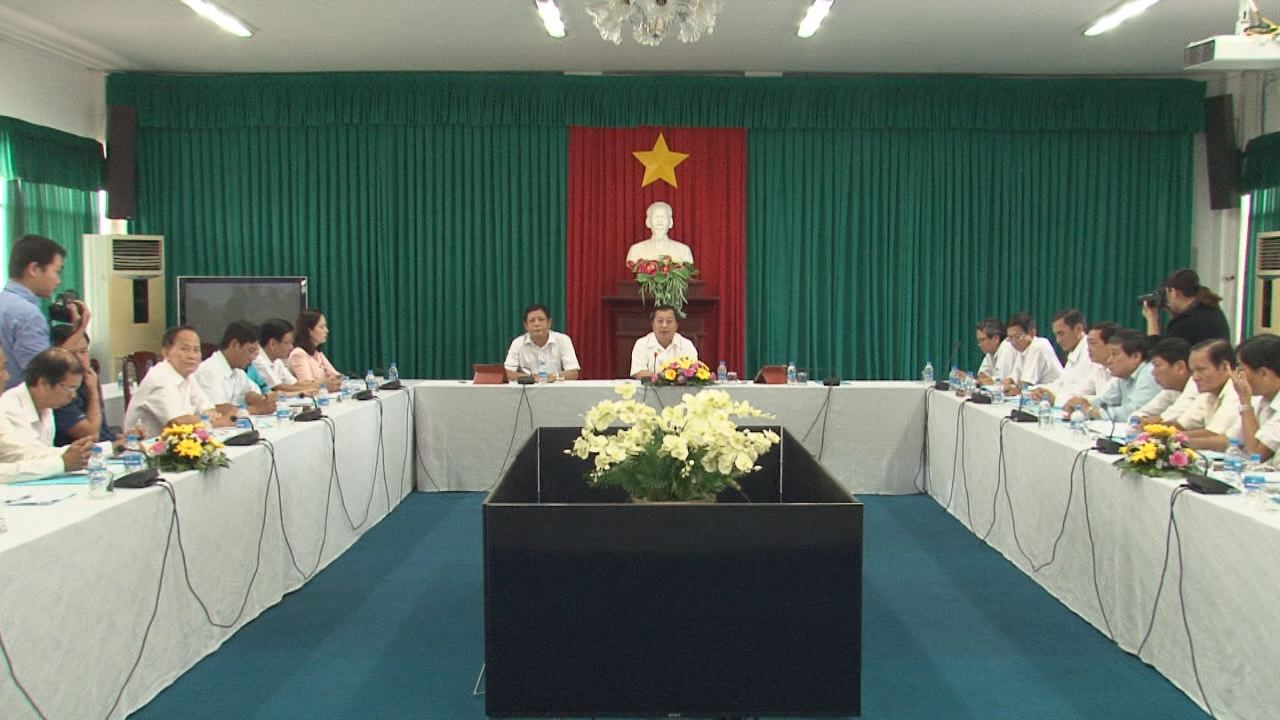 Hội nghị sơ kết qui chế phối hợp UBND tỉnh với Ủy ban MTTQVN tỉnh Sóc Trăng