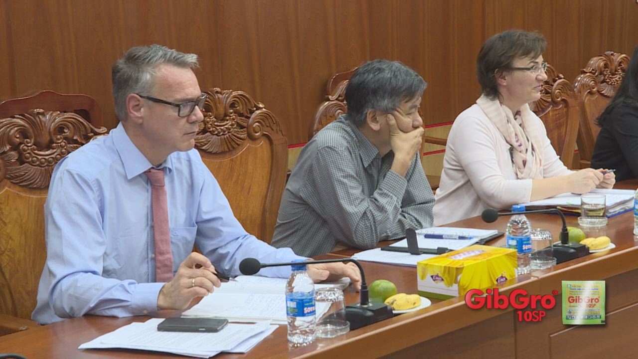 Lãnh đạo UBND tỉnh Sóc Trăng  tiếp và làm việc với  Đoàn Ngân hàng tái thiết Đức