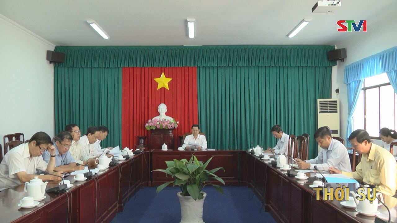 Họp bàn về giải phóng mặt bằng Khu Văn hóa tín ngưỡng tỉnh Sóc Trăng