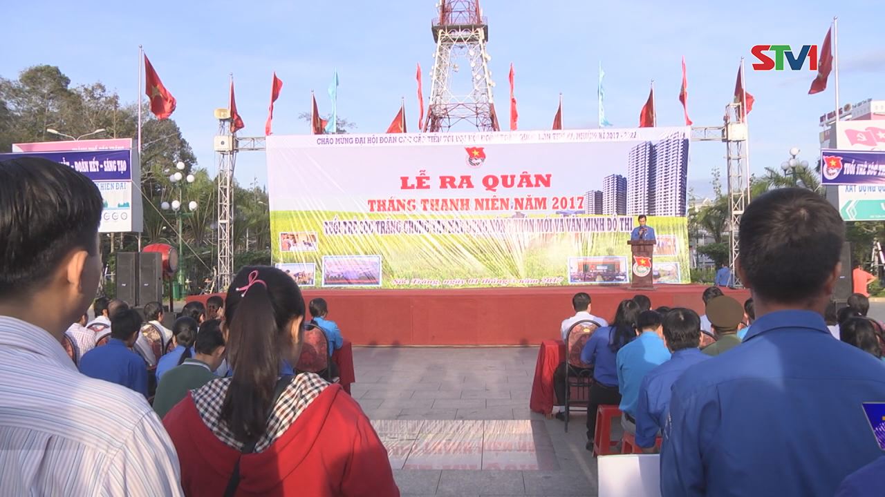 Lễ ra quân Tháng thanh niên năm 2017