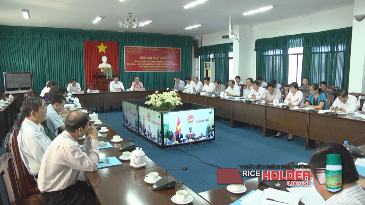 Hội nghị trực tuyến toàn quốc thống nhất phương pháp đánh giá Chỉ số SIPAS 14-03-2017