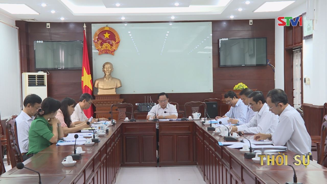 Ban Kinh tế – Ngân sách HĐND tỉnh Sóc Trăng họp đoàn giám sát