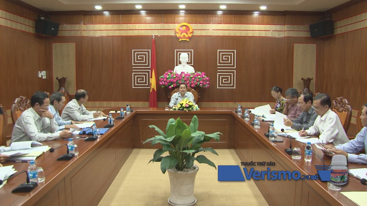 Họp Ban Chỉ đạo dự án nâng cao năng suất và chất lượng sản phẩm hàng hóa của Doanh nghiệp tỉnh Sóc Trăng 21-03-2017