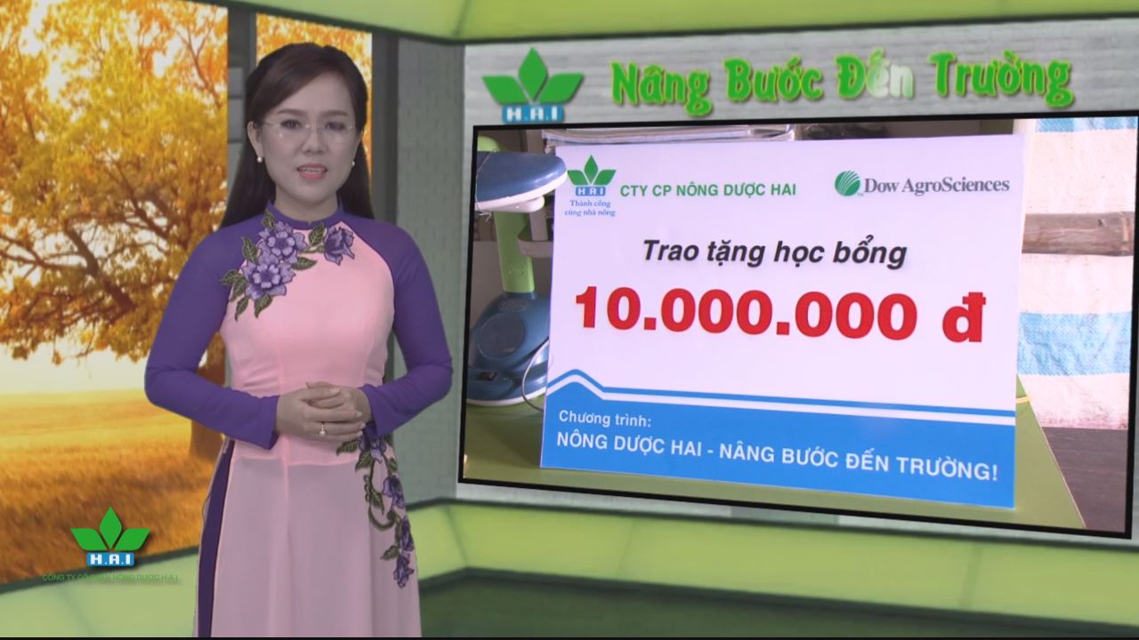 Nông dược HAI nâng bước đến trường 21-03-2017