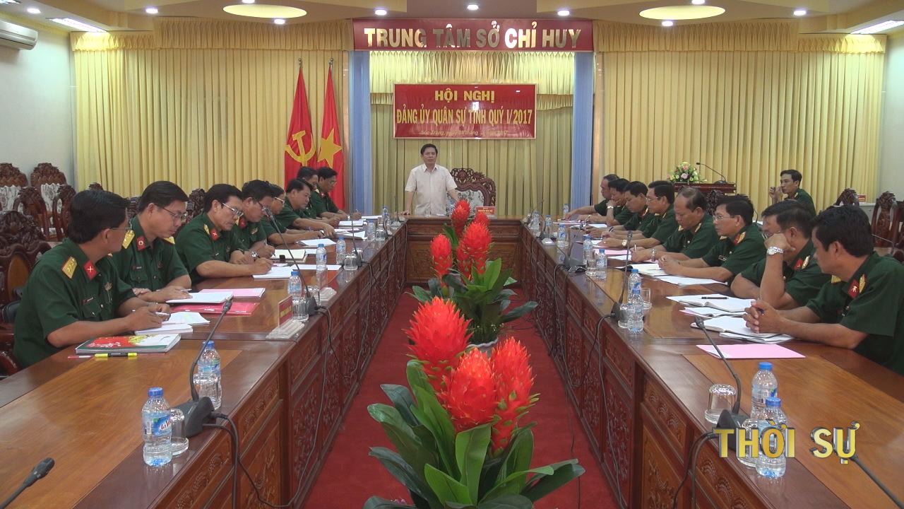 Đảng ủy Quân sự tỉnh Sóc Trăng tổng kết quý I năm 2017  28-03-2017