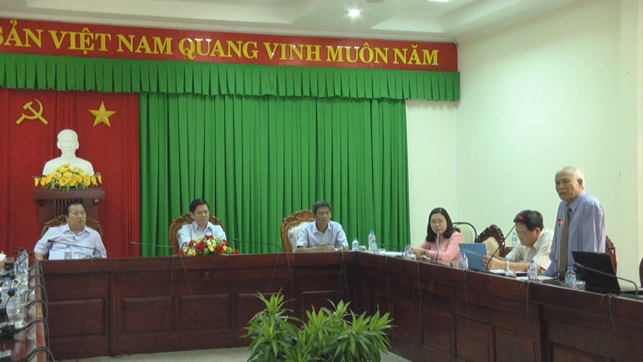 Ban thường vụ Tỉnh ủy Sóc Trăng cho ý kiến dự án Cảng cửa ngõ Trần Đề