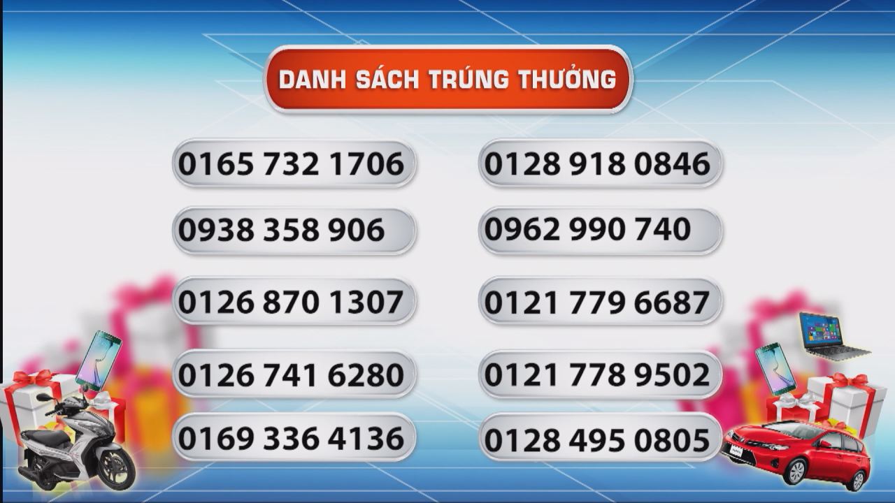 Game Show Đấu giá may mắn 19-08-2016