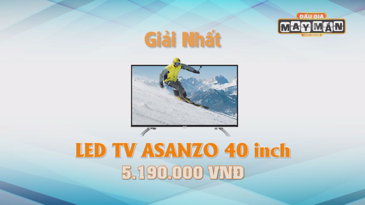 Game Show Đấu giá may mắn 22-09-2016