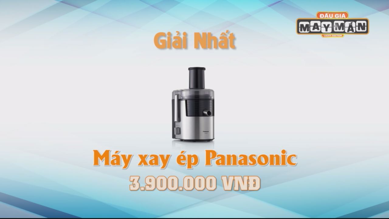 Game Show Đấu giá may mắn 28-09-2016