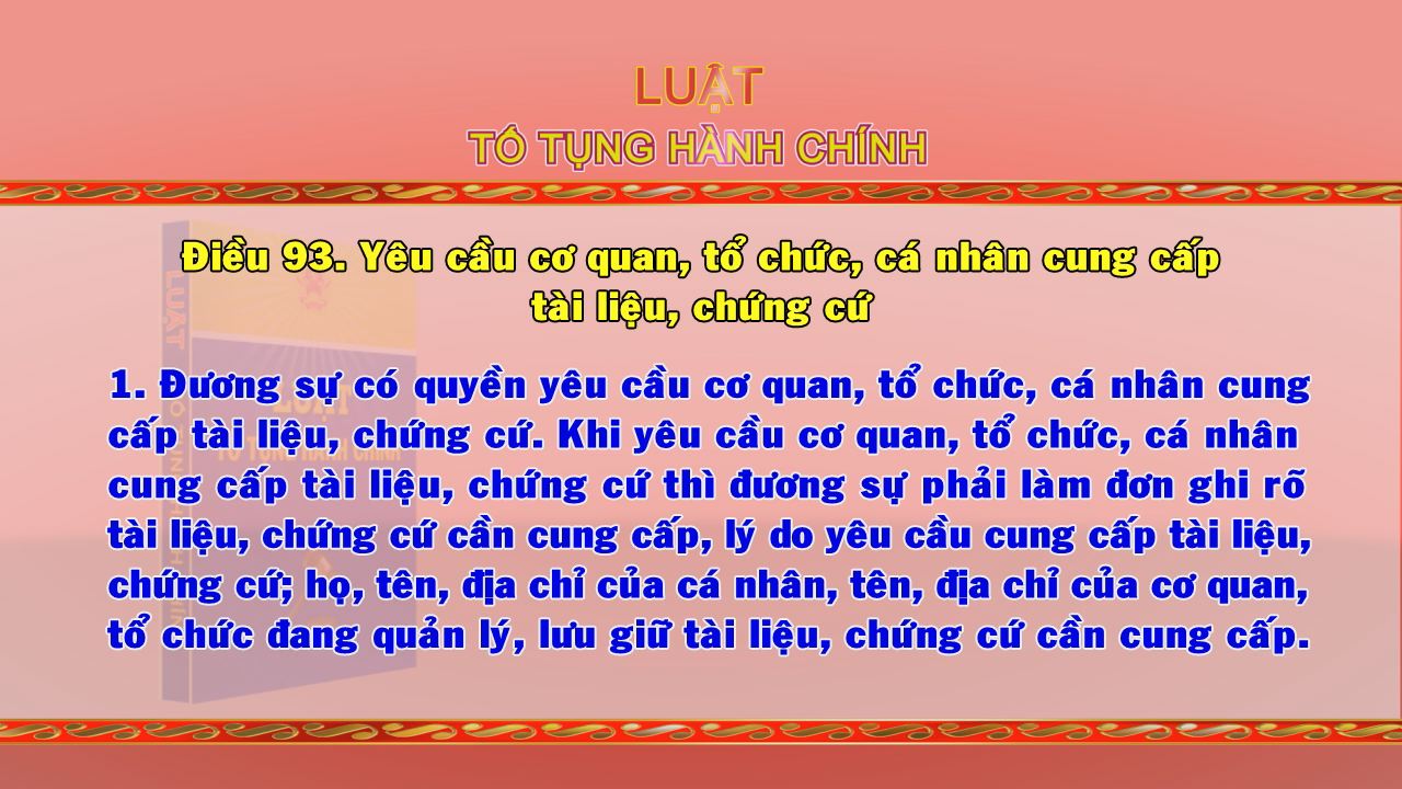 Giới thiệu Pháp luật Việt Nam 03-10-2016