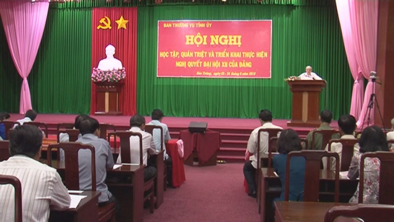Nghị quyết Đại hội lần thứ XII của Đảng Kỳ 13 