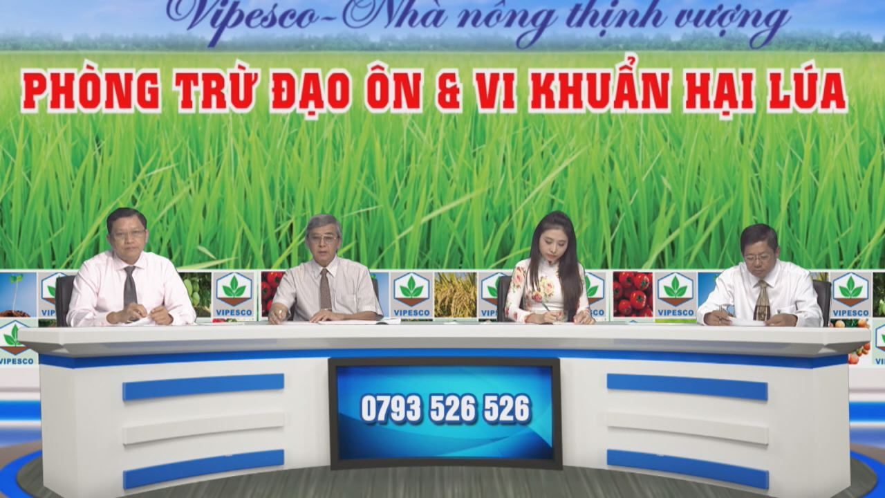Tọa đàm Phòng trừ đạo ôn và vi khuẩn hại lúa 29-12-2016