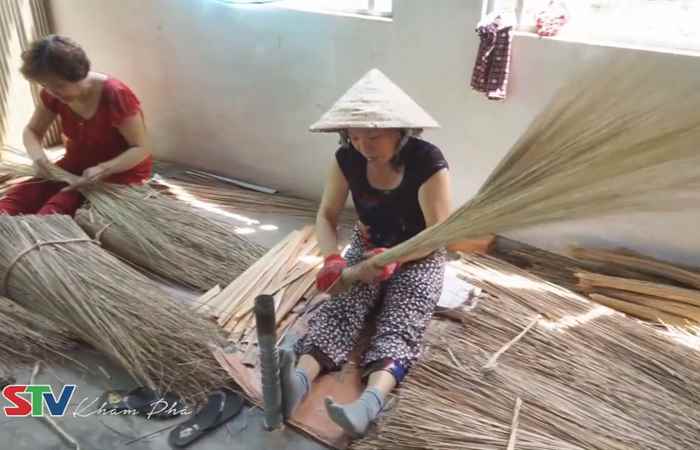 STV khám phá: Làng nghề bó chổi truyền thống ở huyện đảo (29-05-2020)