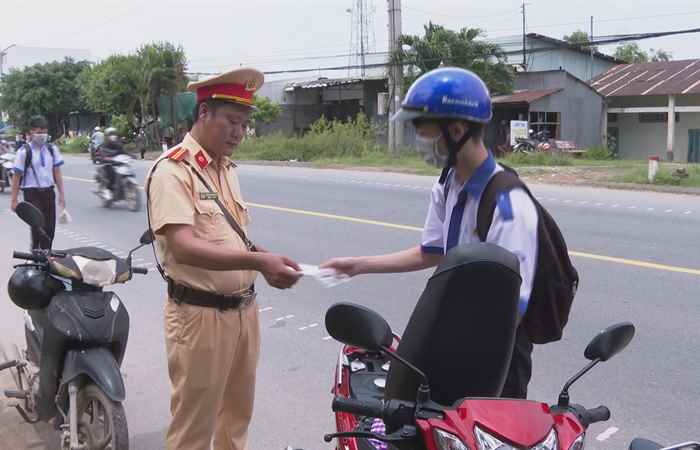 Tăng cường tuyên truyền an toàn giao thông tại các điểm trường (08-04-2024)