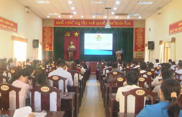 Mỹ Xuyên: Tập huấn công tác tài chính Công đoàn và triển khai Nghị quyết Đại hội Công đoàn tỉnh Sóc Trăng