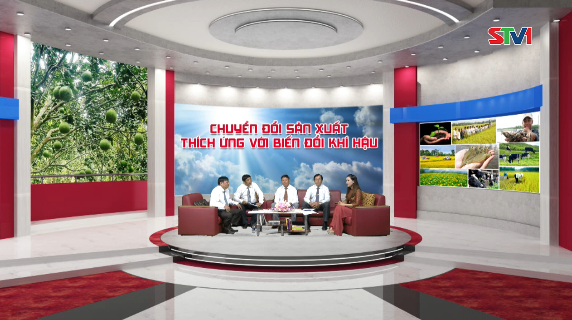 Chương trình tọa đàm Chuyển đổi sản xuất thích ứng với biến đổi khí hậu