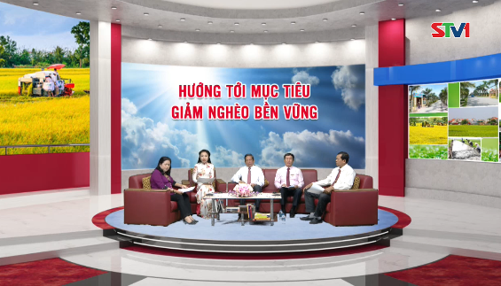 Chương trình tọa đàm Hướng tới mục tiêu giảm nghèo bền vững