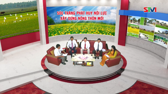 Chương trình tọa đàm Sóc Trăng phát huy nội lực xây dựng nông thôn mới