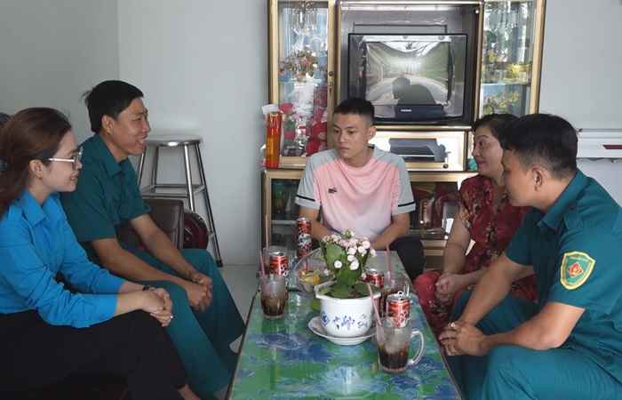 Thanh niên Mỹ Tú sẵn sàng lên đường bảo vệ Tổ quốc