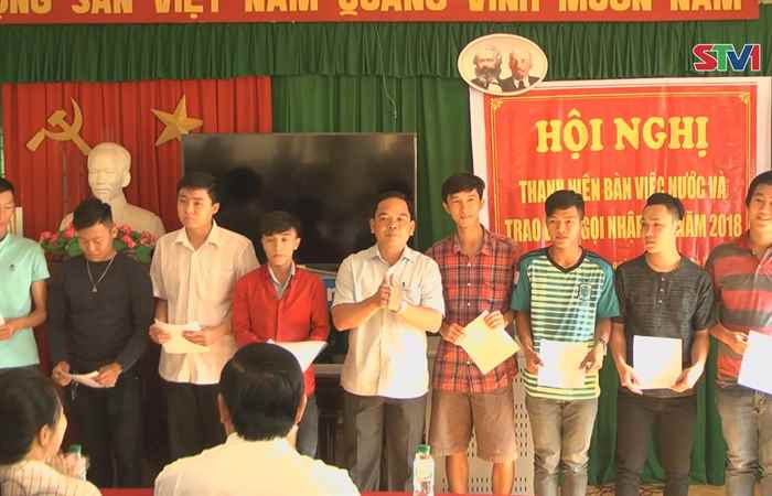 Thanh niên Mỹ Xuyên sẵn sàng lên đường nhập ngũ