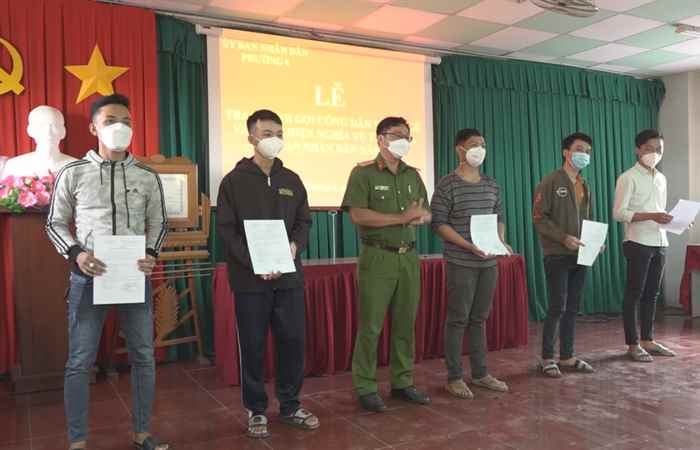 Thanh niên TP. Sóc Trăng sẵng sàng lên đường nhập ngũ