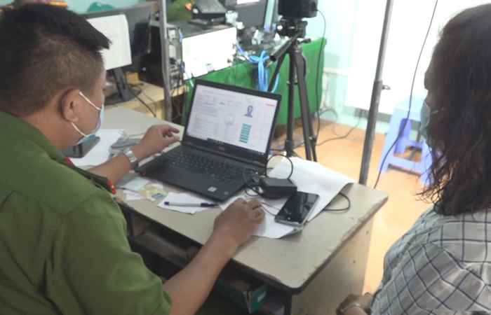 Thành phố Sóc Trăng còn 577 trường hợp chưa làm Thẻ Căn cước công dân gắn chíp