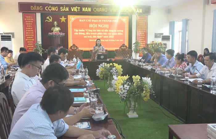 TP. Sóc Trăng tập huấn “Công tác bảo vệ nền tảng tư tưởng của Đảng, đấu tranh phản bác các quan điểm sai trái, thù địch”