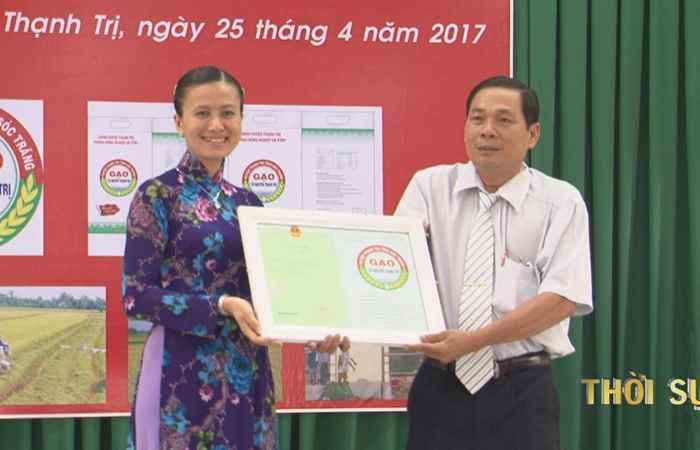 Thạnh Trị công bố thương hiệu Gạo Tài Nguyên