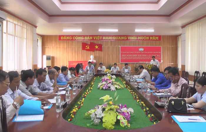 Thạnh Trị tổ chức  Hội nghị hiệp thương lần thứ 3
