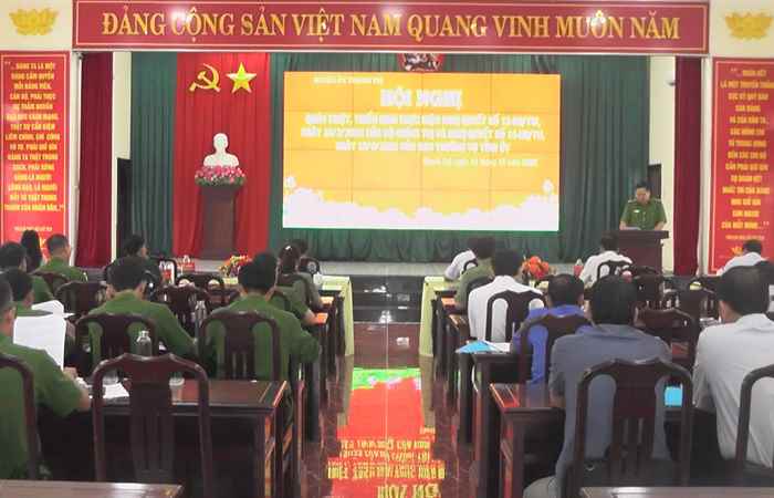 Thạnh Trị triển khai Nghị quyết số 12 của Bộ Chính trị