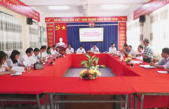 Thạnh Trị - Kiểm tra chuẩn bị thi tốt nghiệp THPT năm 2025
