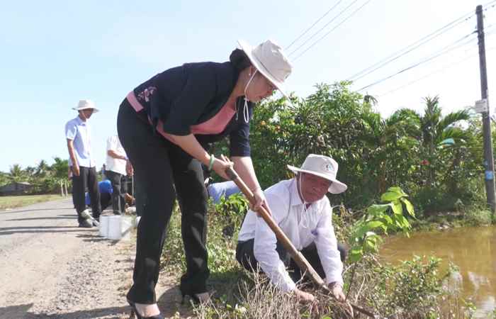 Thạnh Trị: Phát động hưởng ứng Ngày môi trường Thế giới
